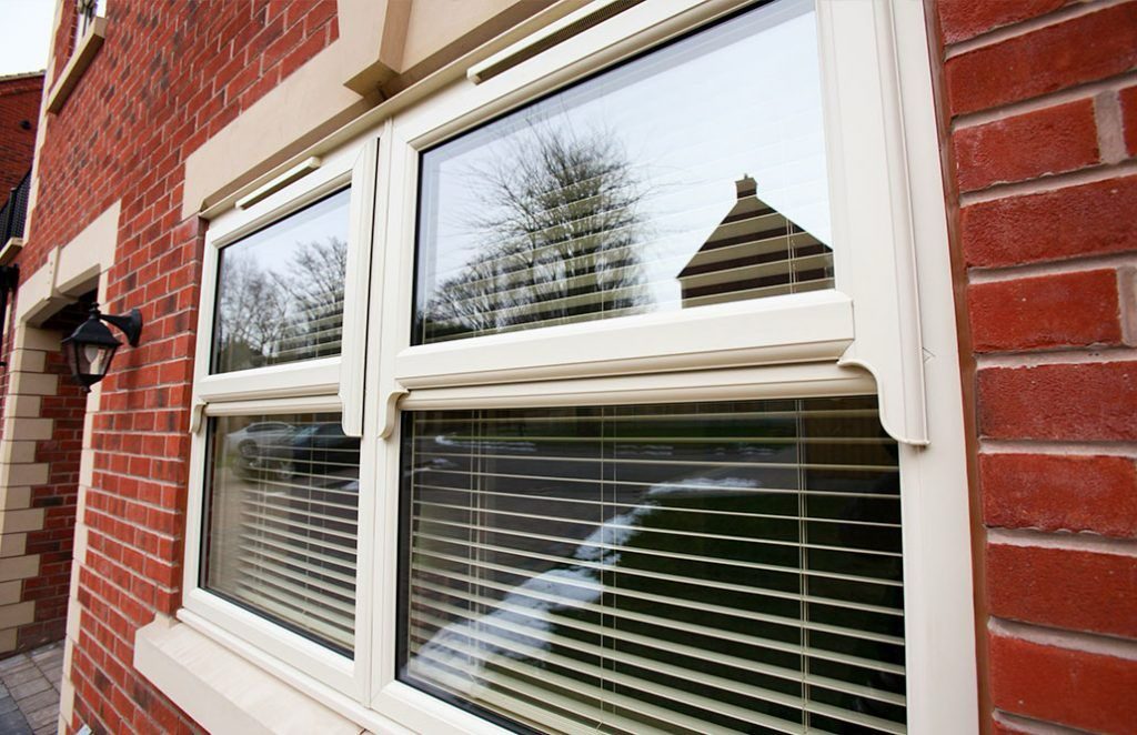 Aluminium flush casement windows